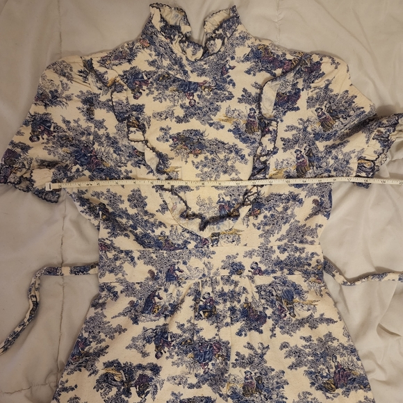 Handmade 60s/70s Prairie Dress - Picture 8 of 10